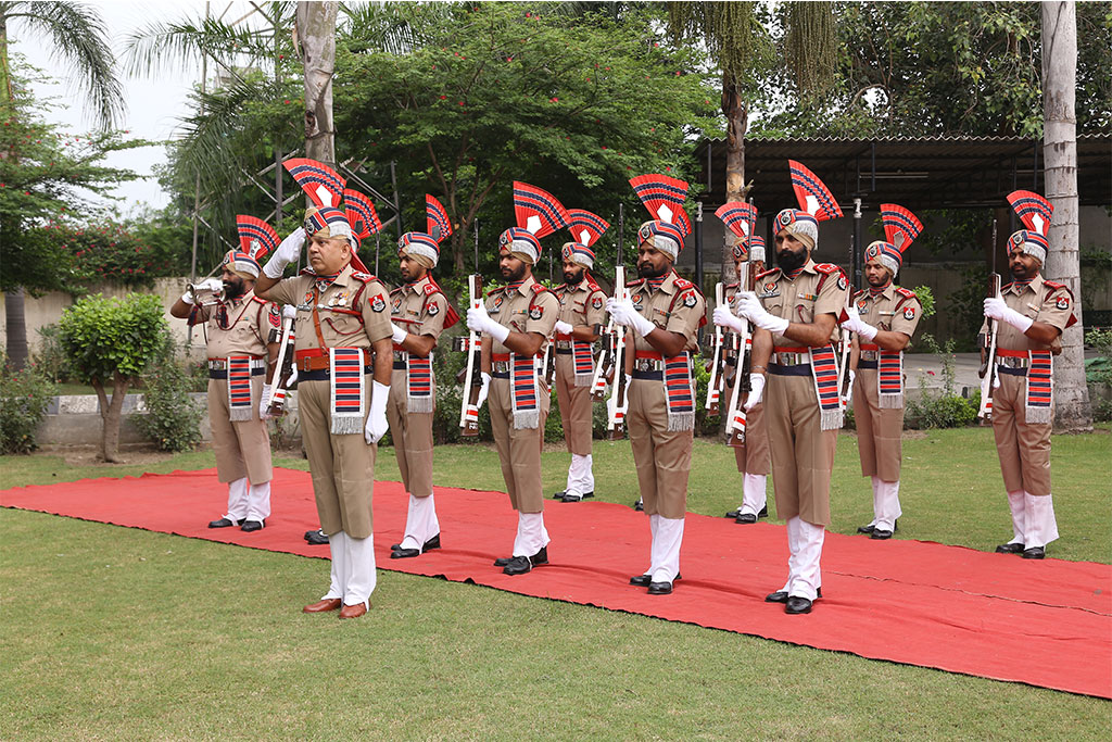 Flag Hoisting on the Occasion of 72nd Independence Day at GST Bhawan, F Block, Rishi Nagar Ludhiana